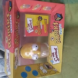 Vintage 2001 The Simpsons Homer Rubiks Puzzle